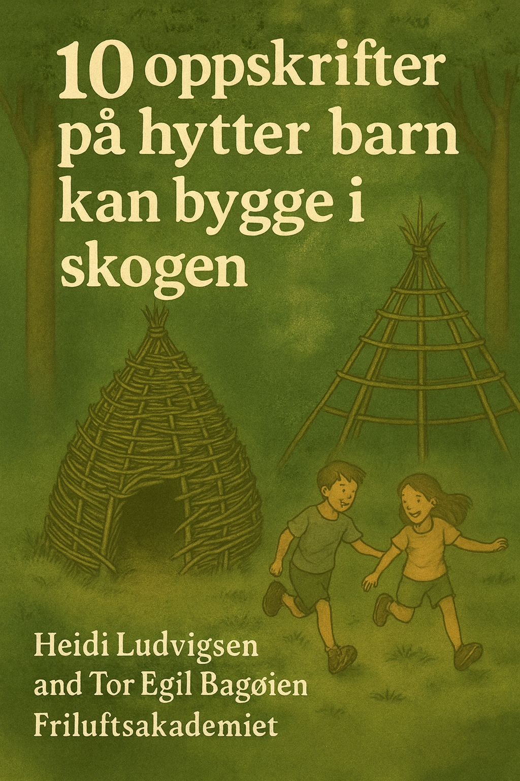 Små skogshytter. Digital E- bok på norsk